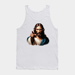 Jesus sends you a message: Don’t be ungrateful! Tank Top